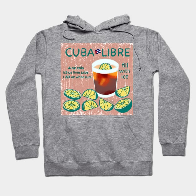 Cuba Libre Hoodie by EV Visuals